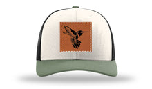 Load image into Gallery viewer, Hummingbird Leather Patch Richardson 112 Hat
