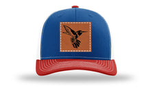Load image into Gallery viewer, Hummingbird Leather Patch Richardson 112 Hat
