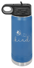 Load image into Gallery viewer, Bee Kind Laser Engraved Water Bottle
