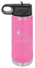 Load image into Gallery viewer, Bee Kind Laser Engraved Water Bottle
