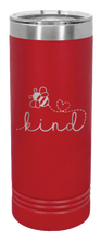 Load image into Gallery viewer, Bee Kind Laser Engraved Skinny Tumbler (Etched)
