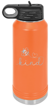 Load image into Gallery viewer, Bee Kind Laser Engraved Water Bottle
