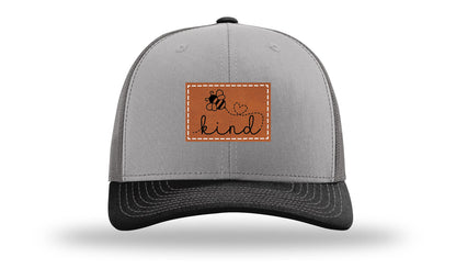 Bee Kind Leather Patch Richardson 112 Hat