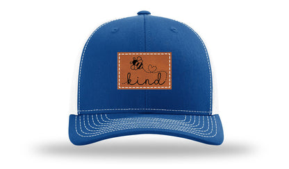 Bee Kind Leather Patch Richardson 112 Hat