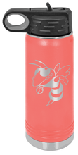 Load image into Gallery viewer, Hornet Laser Engraved Water Bottle
