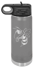 Load image into Gallery viewer, Hornet Laser Engraved Water Bottle
