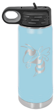 Load image into Gallery viewer, Hornet Laser Engraved Water Bottle
