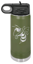 Load image into Gallery viewer, Hornet Laser Engraved Water Bottle
