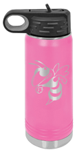 Load image into Gallery viewer, Hornet Laser Engraved Water Bottle
