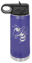 Load image into Gallery viewer, Hornet Laser Engraved Water Bottle
