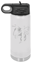 Load image into Gallery viewer, Hornet Laser Engraved Water Bottle
