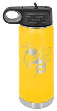 Load image into Gallery viewer, Hornet Laser Engraved Water Bottle
