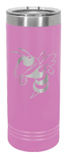 Load image into Gallery viewer, Hornet Laser Engraved Skinny Tumbler (Etched)
