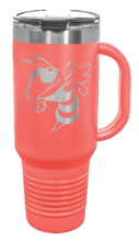 Load image into Gallery viewer, Hornet 40oz Handle Mug Laser Engraved
