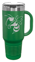 Load image into Gallery viewer, Hornet 40oz Handle Mug Laser Engraved
