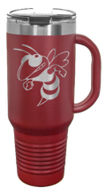 Load image into Gallery viewer, Hornet 40oz Handle Mug Laser Engraved
