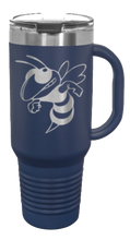 Load image into Gallery viewer, Hornet 40oz Handle Mug Laser Engraved
