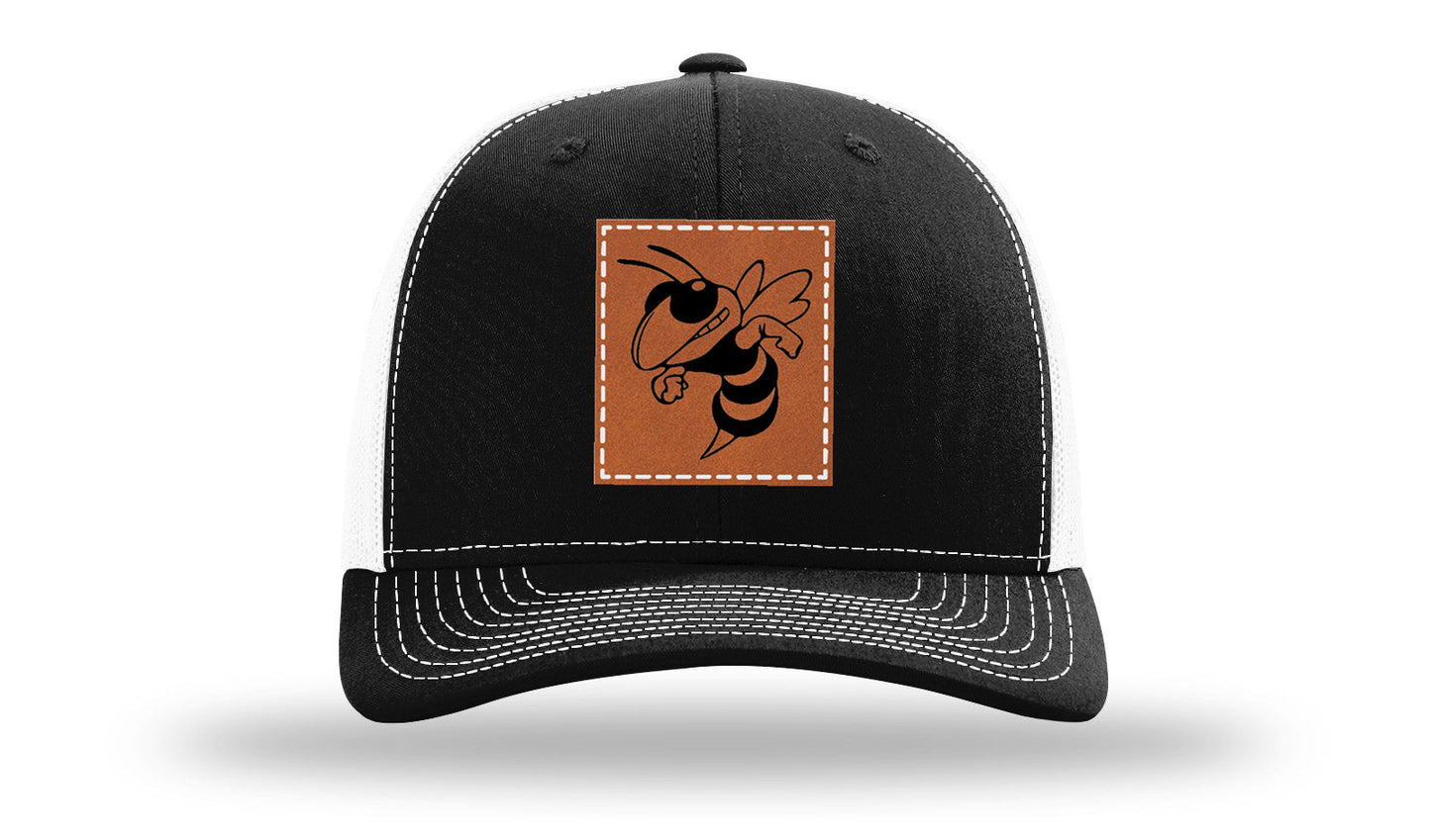 Hornet Leather Patch Richardson 112 Hat