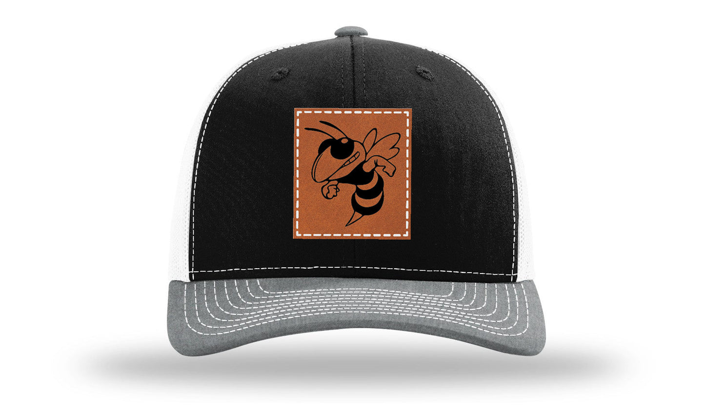 Hornet Leather Patch Richardson 112 Hat