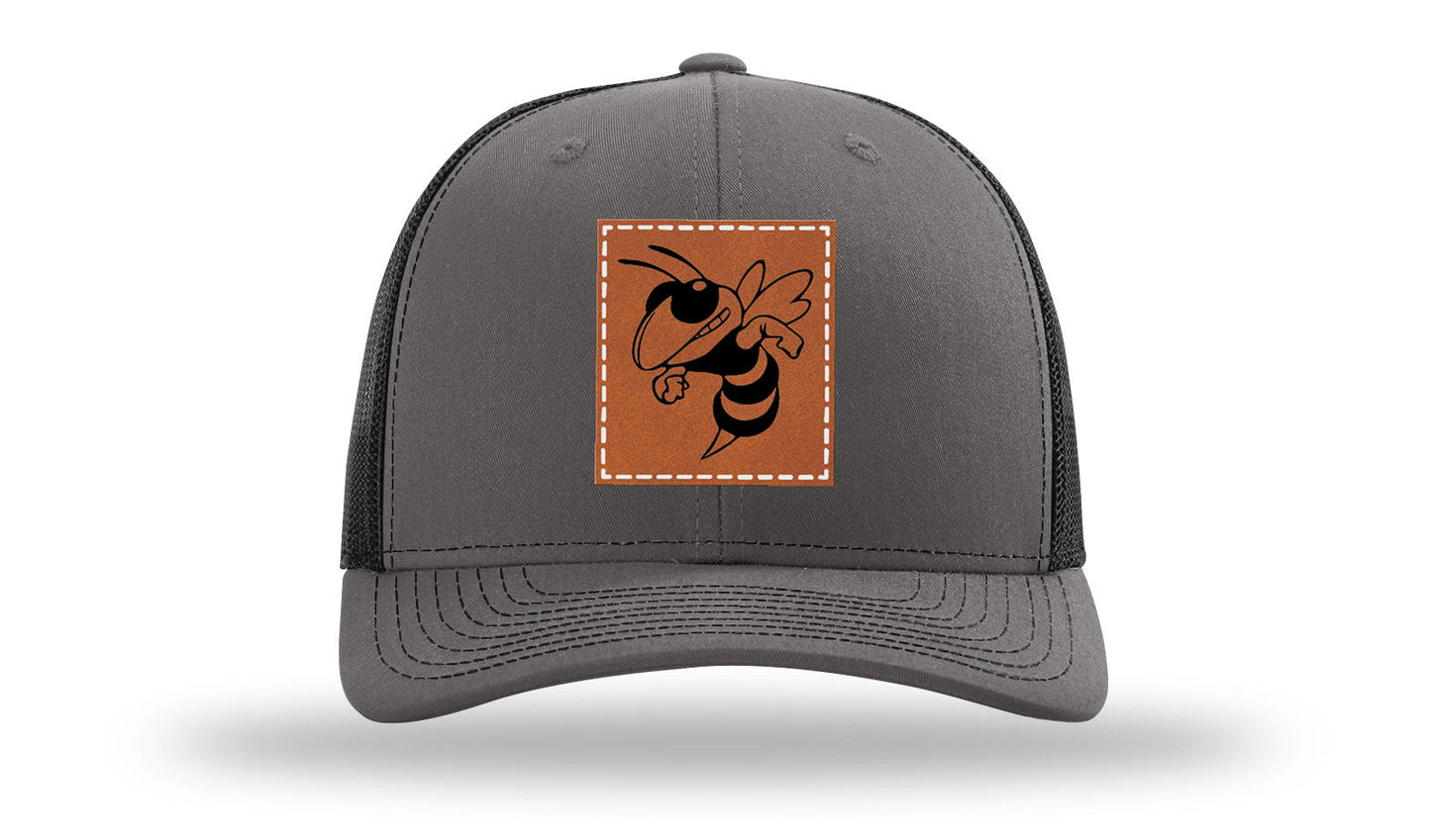 Hornet Leather Patch Richardson 112 Hat