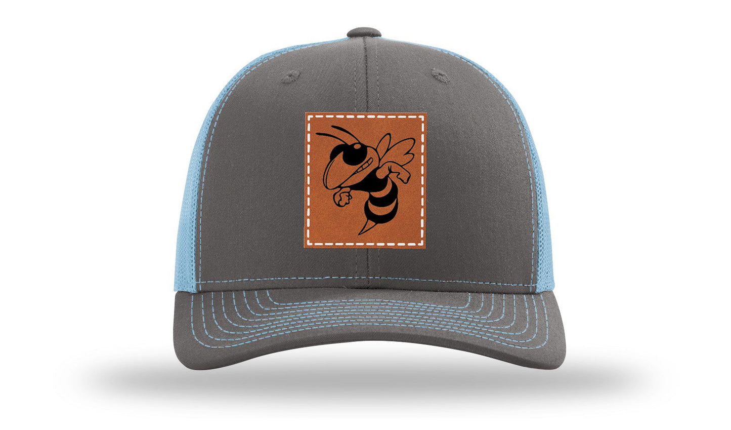 Hornet Leather Patch Richardson 112 Hat