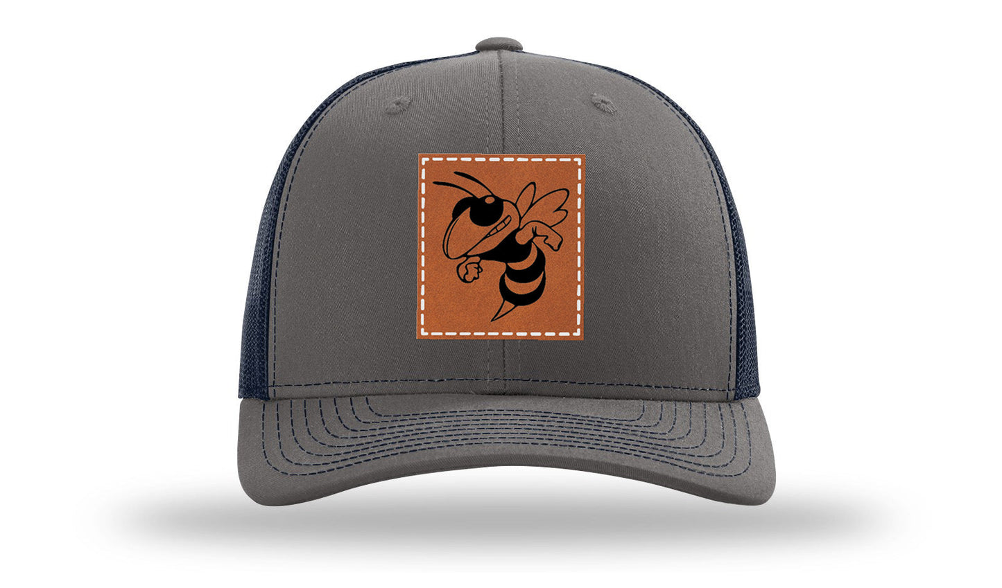 Hornet Leather Patch Richardson 112 Hat