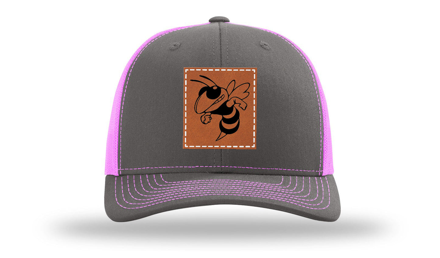 Hornet Leather Patch Richardson 112 Hat