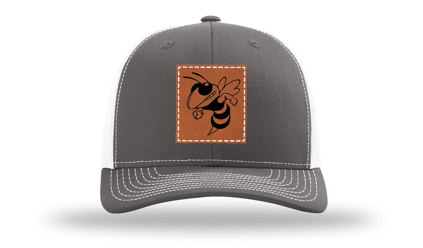 Hornet Leather Patch Richardson 112 Hat