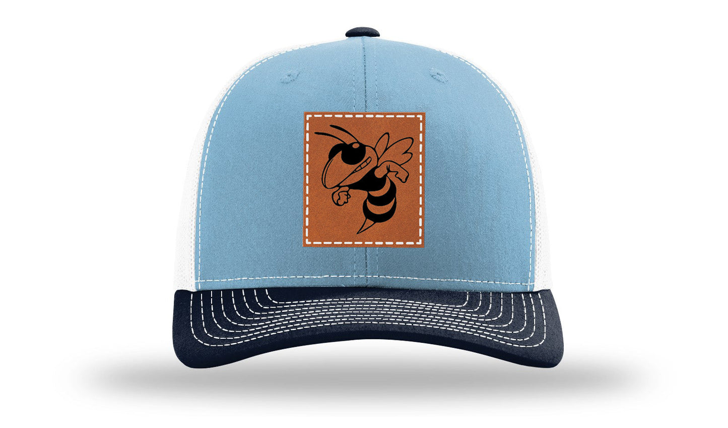 Hornet Leather Patch Richardson 112 Hat