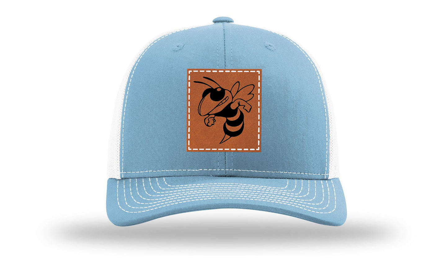 Hornet Leather Patch Richardson 112 Hat