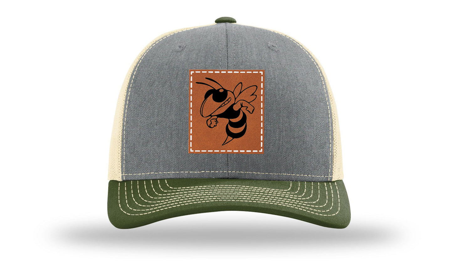 Hornet Leather Patch Richardson 112 Hat