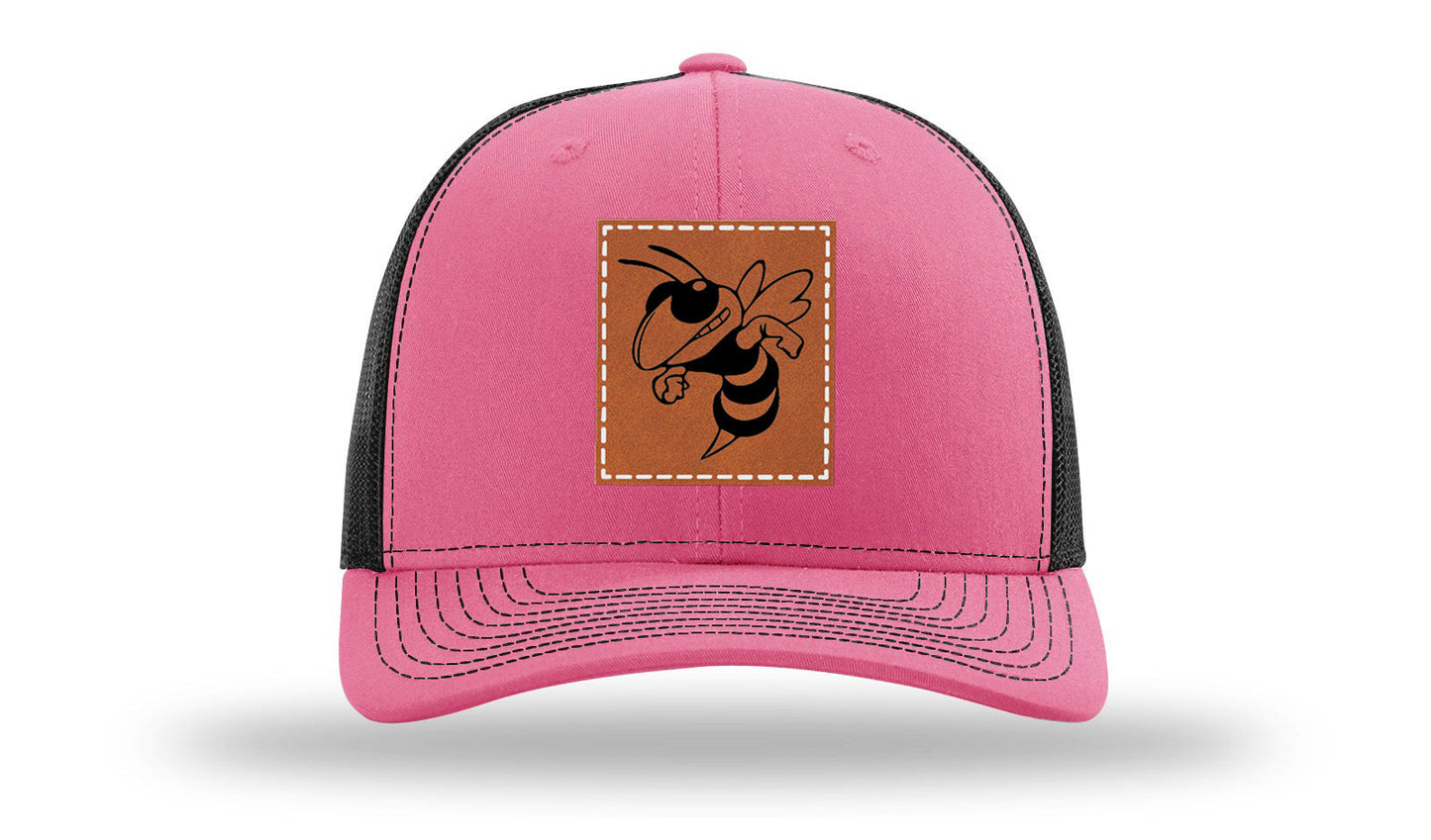 Hornet Leather Patch Richardson 112 Hat