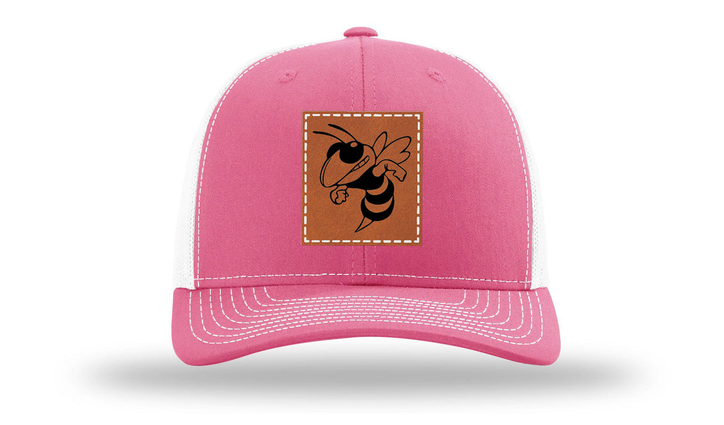 Hornet Leather Patch Richardson 112 Hat