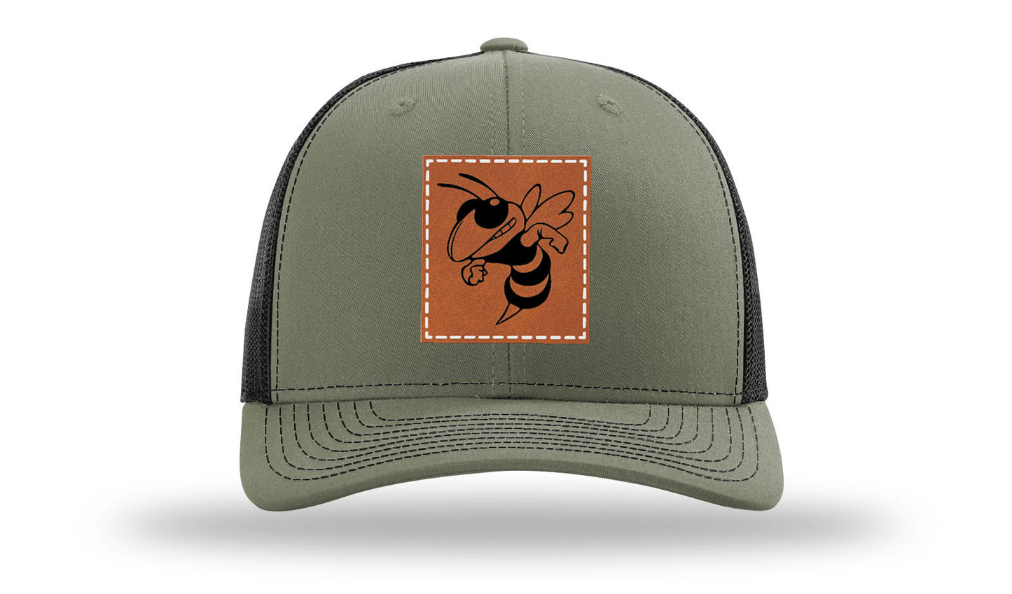 Hornet Leather Patch Richardson 112 Hat