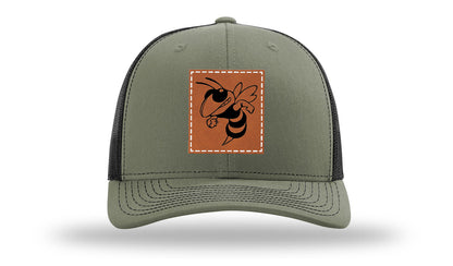 Hornet Leather Patch Richardson 112 Hat