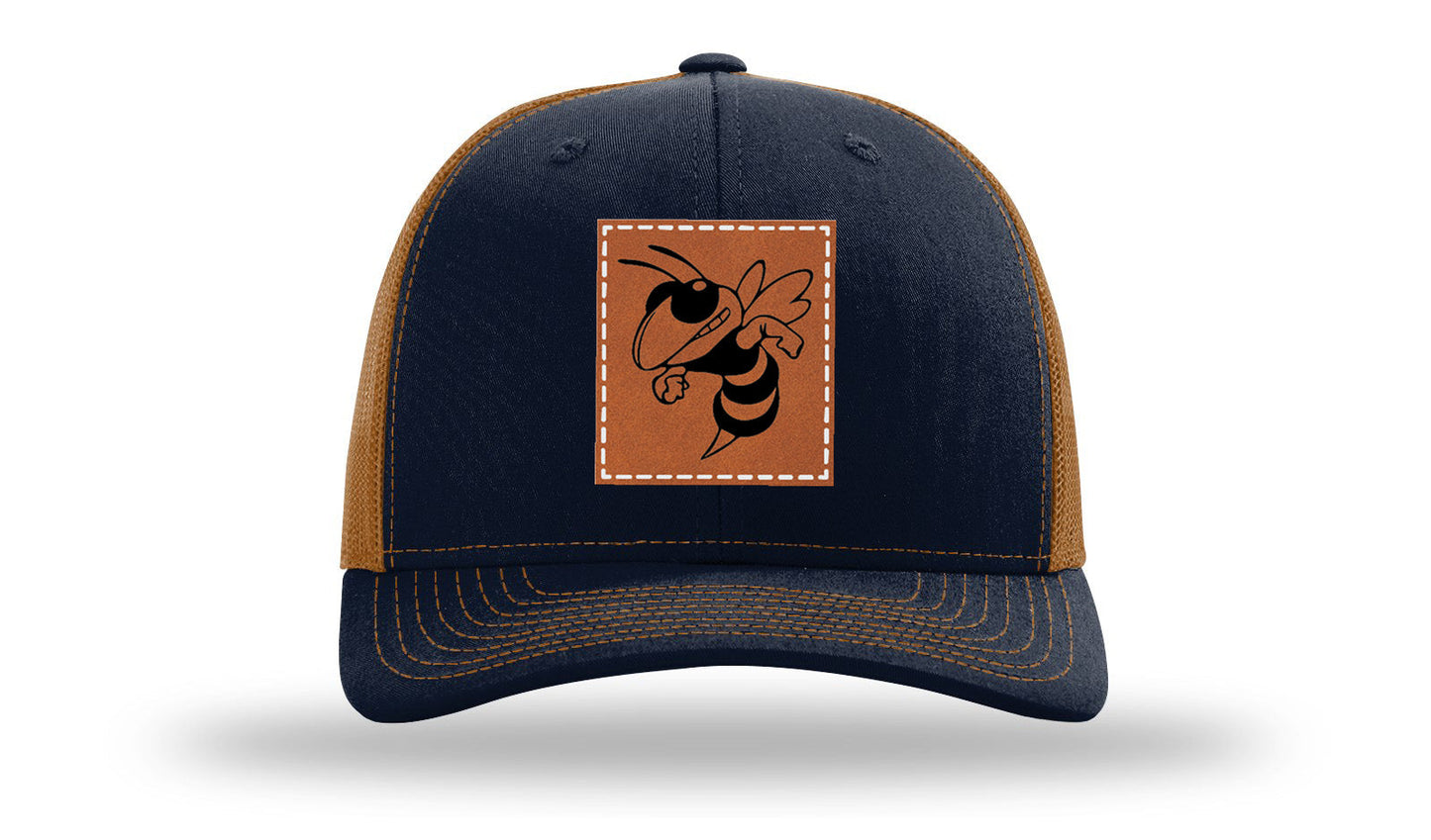 Hornet Leather Patch Richardson 112 Hat