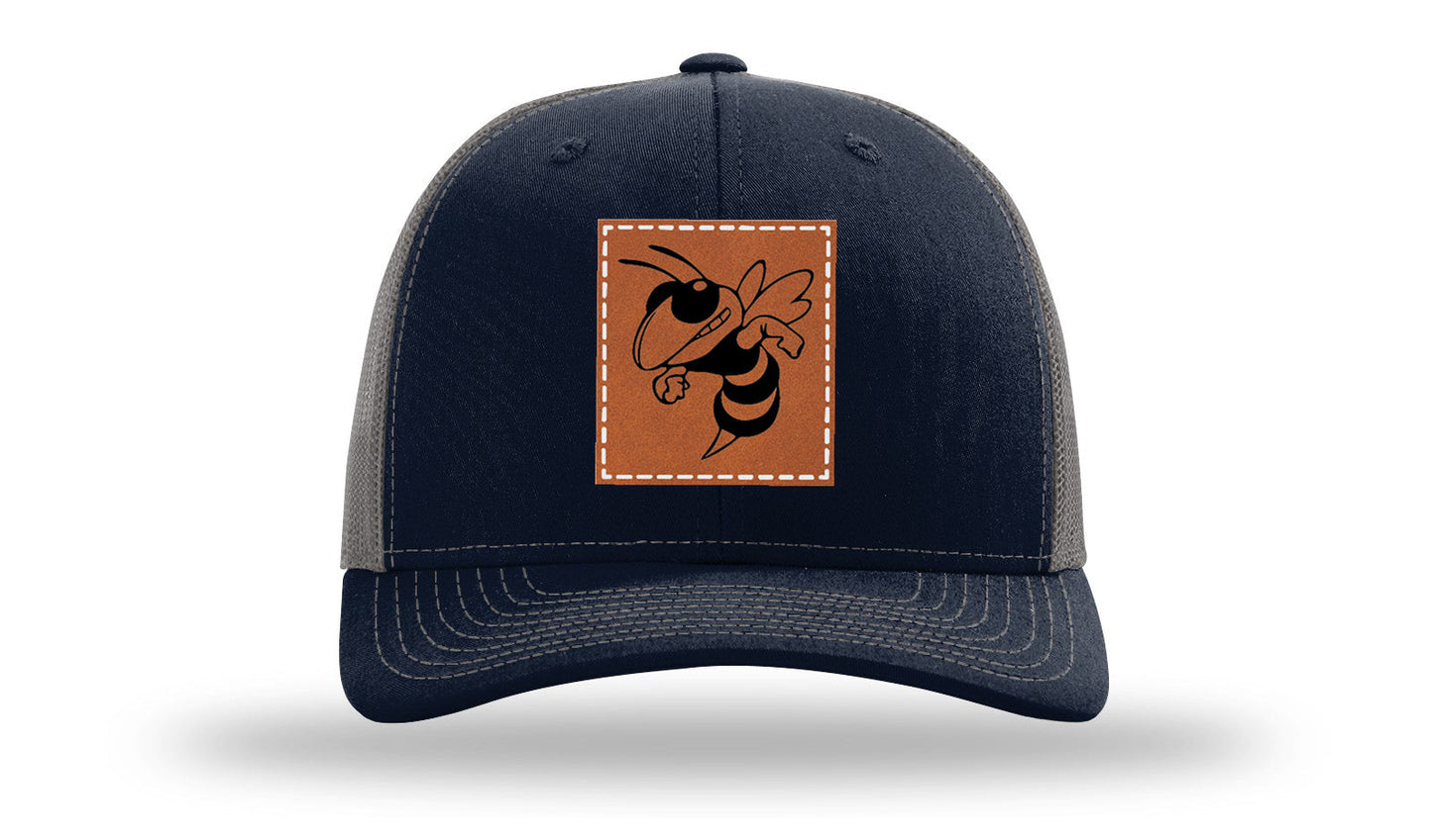 Hornet Leather Patch Richardson 112 Hat