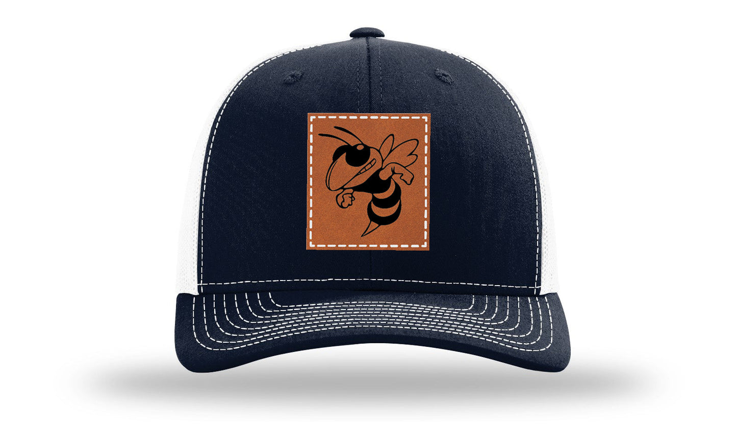 Hornet Leather Patch Richardson 112 Hat