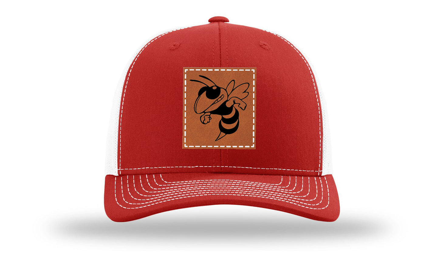 Hornet Leather Patch Richardson 112 Hat