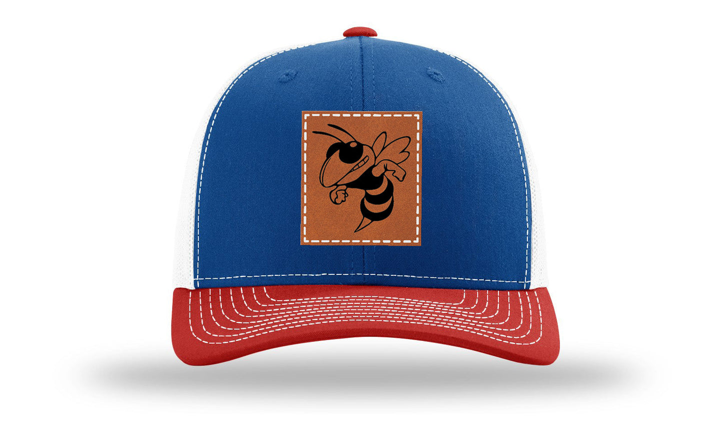 Hornet Leather Patch Richardson 112 Hat