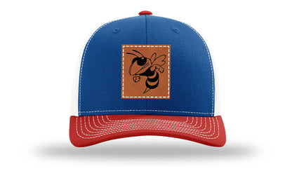 Hornet Leather Patch Richardson 112 Hat