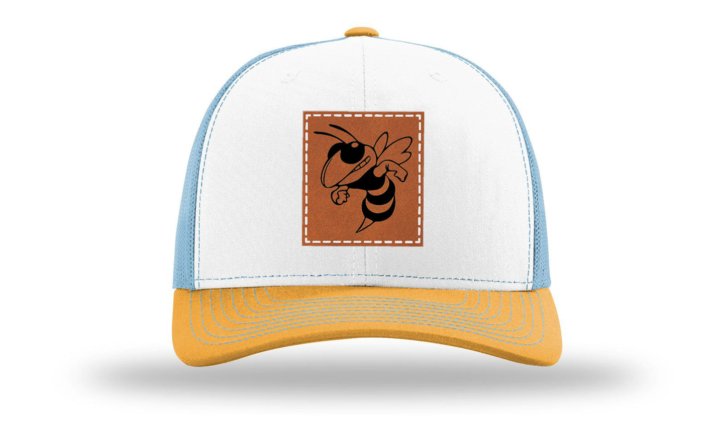 Hornet Leather Patch Richardson 112 Hat