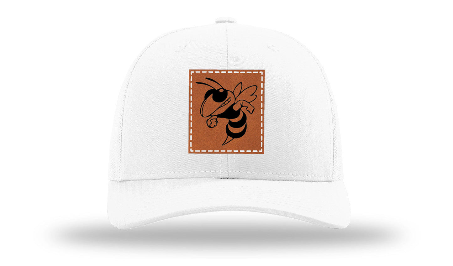 Hornet Leather Patch Richardson 112 Hat