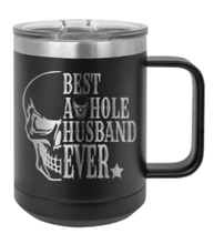 Load image into Gallery viewer, Asshole Husband Laser Engraved Mug (Etched)
