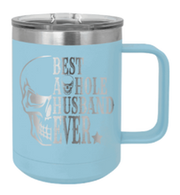 Load image into Gallery viewer, Asshole Husband Laser Engraved Mug (Etched)
