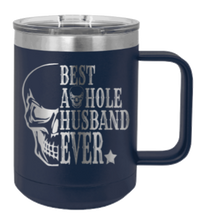 Load image into Gallery viewer, Asshole Husband Laser Engraved Mug (Etched)
