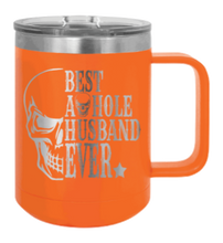 Load image into Gallery viewer, Asshole Husband Laser Engraved Mug (Etched)
