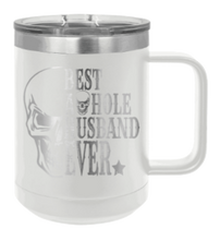 Load image into Gallery viewer, Asshole Husband Laser Engraved Mug (Etched)
