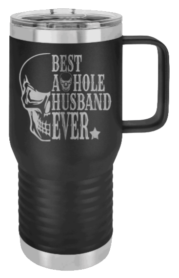 Asshole Husband Laser Engraved Mug (Etched)