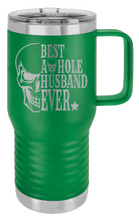 Load image into Gallery viewer, Asshole Husband Laser Engraved Mug (Etched)
